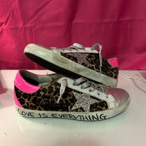 Cheetah Golden Goose!! SO CUTE